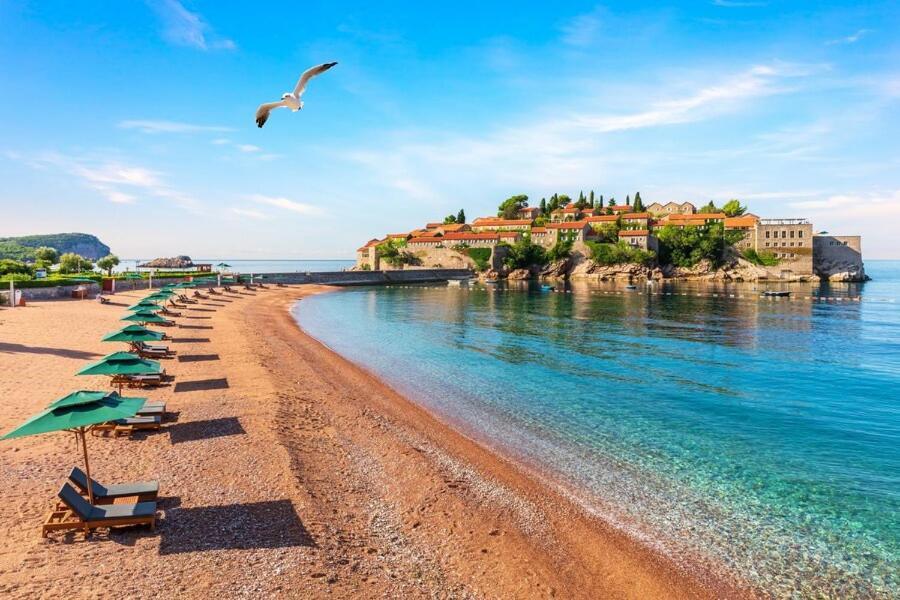 Villa Nemanja Sveti Stefan Bagian luar foto
